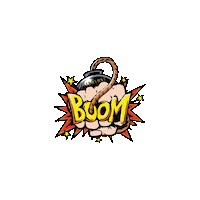 Boom Sticker by DrFabilus