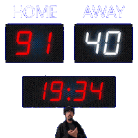40 Away Sticker