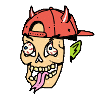 Bbc Mask Sticker by Sebastian Coolidge