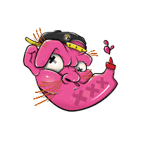 Burger Sauce Sticker by ABERDAM