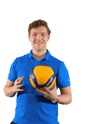 Ball Volleybal Sticker by Voetencentrum Wender
