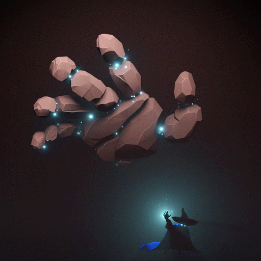 jasonrayner giphyupload animation magic hand GIF