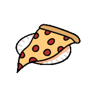 New York City Eating Sticker by caracaraNYC