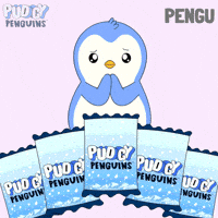 Trading Cards Penguin GIF by Pudgy Penguins