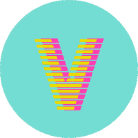 V Colours Sticker by Vivid People Disco