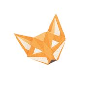 origami Sticker by Ginger Fox