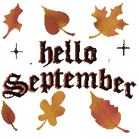 September 1 Fall Sticker by chiara