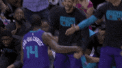 high five oh yeah GIF by NBA
