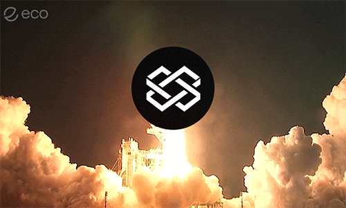 To The Moon Crypto GIF by Eco