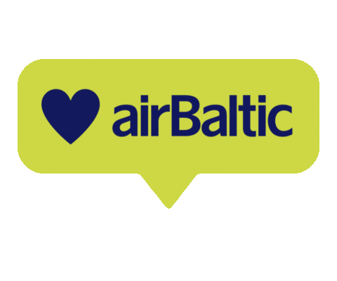 cabin crew love Sticker by airBaltic