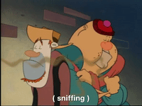 ren and stimpy nicksplat GIF