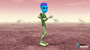 rugradio dance nft alien pfp GIF