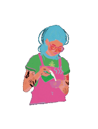 Coffee Barista Sticker