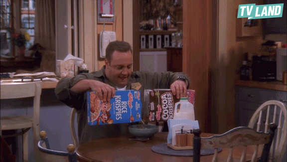 Kevin James Breakfast GIF by TV Land