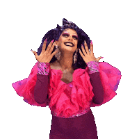 Surprised Drag Queen Sticker by Drag Race España