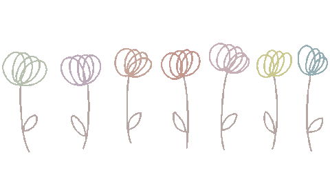 Heart Flower Sticker