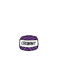 happy knitting Sticker