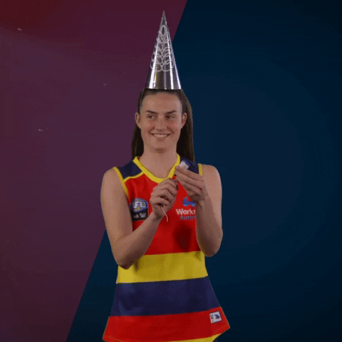 Birthday Celebrate GIF by Adelaide Crows
