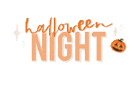 Hallo Halloween Night Sticker by Andrea Scarpin