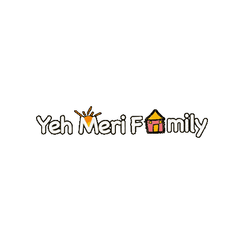 Logo Yeh Meri Family Sticker by The Viral Fever