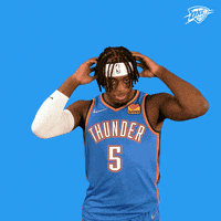 Oklahoma City Hair GIF by OKC Thunder