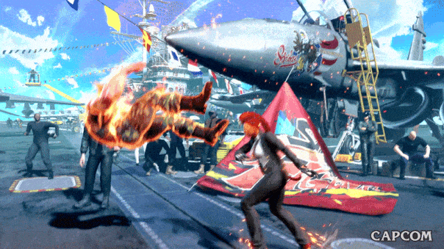 Video Game Attack GIF by CAPCOM