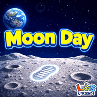 Outer Space Celebration GIF by Lucas and Friends by RV AppStudios