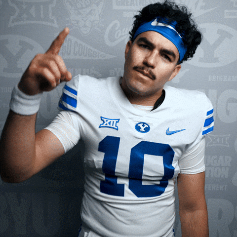 Byu Football Gocougs GIF by BYU Cougars