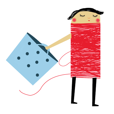 Shopping Bag Sticker by Rosa Mitnik