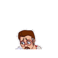 vokigames sad halloween crying sorry Sticker