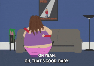 girl touching GIF by South Park 