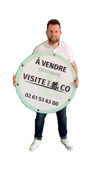 Immobilier Vendu Sticker by Visite & Co