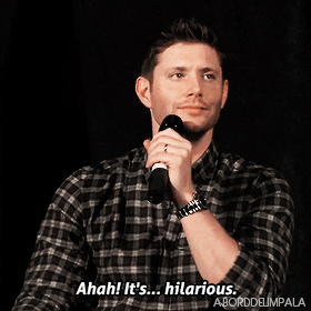 aborddelimpala giphyupload jensen ackles aborddelimpala GIF