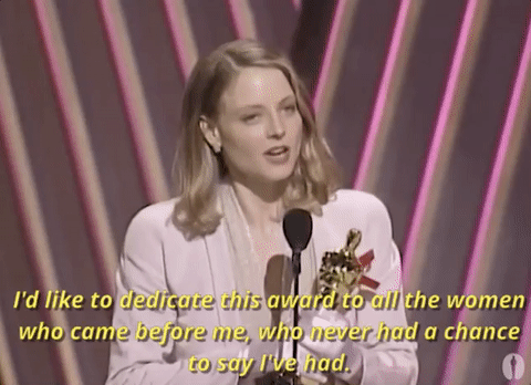 Jodie Foster Women GIF by The Academy Awards