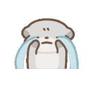 Sad Cry Sticker