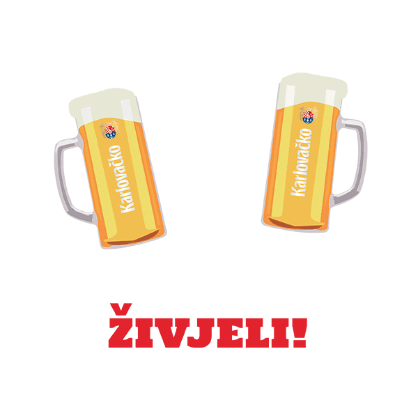 Beer Drink Sticker by karlovackopivo