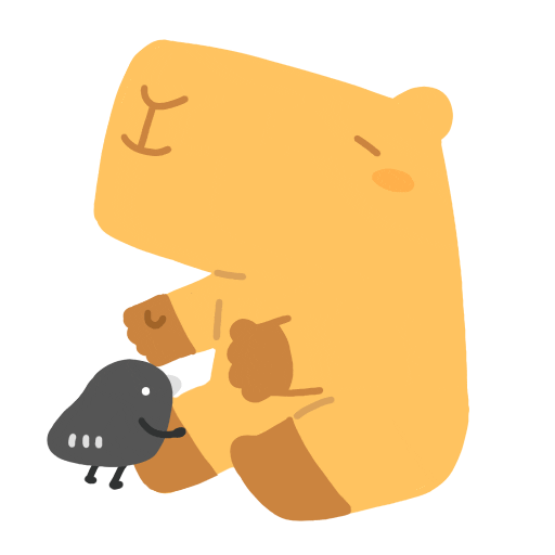 WeirdoStudio giphyupload hug raven crow Sticker