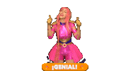 Feliz Muak Sticker by Luli Pampin
