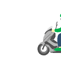 ojek grabbike Sticker by Grab Indonesia