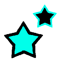 Star Moving Sticker