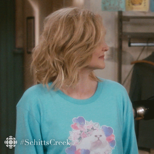 embarrassed schitts creek GIF by CBC