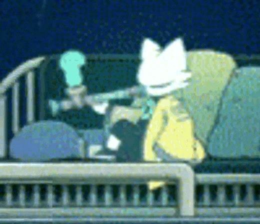 Yi Smoking GIF