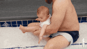 Swimming Pool Baby GIF by E!