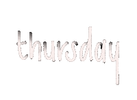 Day Thursday Sticker
