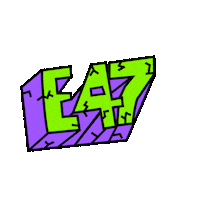 Sticker by E47 RECORDS