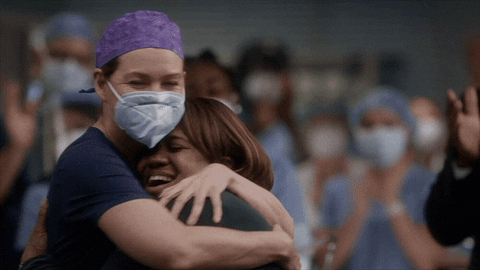 Happy Greys Anatomy GIF by ABC Network