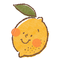 kuruton kawaii yellow かわいい ゆるい Sticker