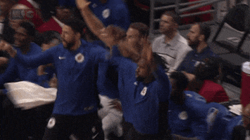 excited blake griffin GIF by NBA