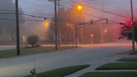 Morning Fog Reduces Visibility in Northwest Indiana
