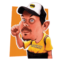 pokemon batman Sticker by Rodriguez Galati
